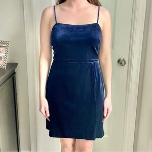 VOGE Velvet Mini Dress
